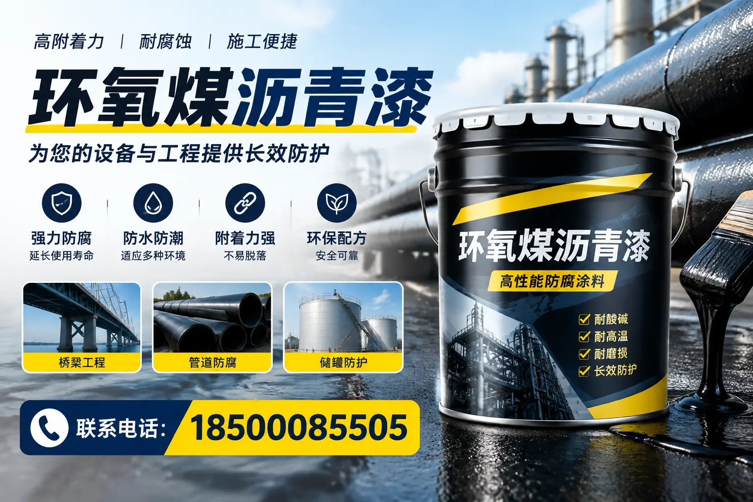 环氧煤沥青漆与其他涂料的对比分析，助力临沂企业决策
